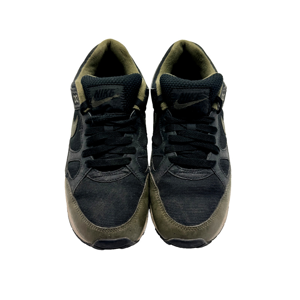 Nike Air Span 2 (Size 8.5) AH8047-011 "Black/Olive Green/White" Men's Sneakers